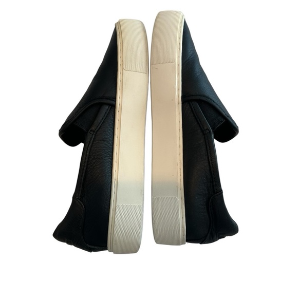 UGG Jass Black Leather Slip-On Loafers - Picture 3 of 10